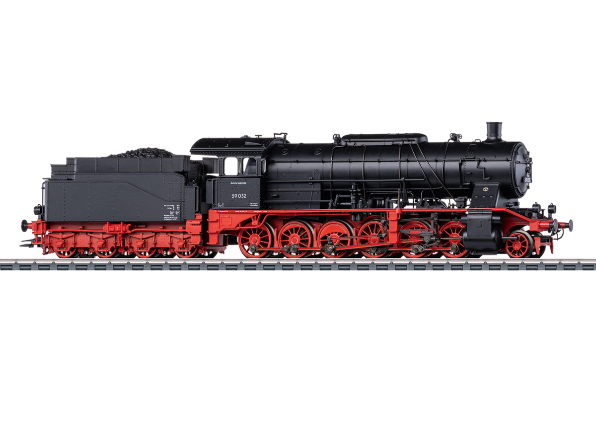 Märklin H0 38059 Dampflok BR 59 032 ehem. Württ. K der DB "mfx+ / Sound" - Neuheit 2025