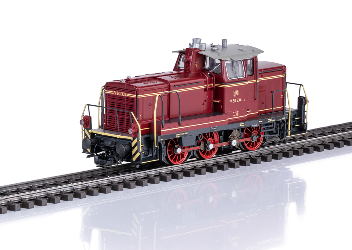 Märklin H0 38600 Diesellok BR V 60 334 der DB "mfx+ / Sound / Telex" - Neuheit 2025