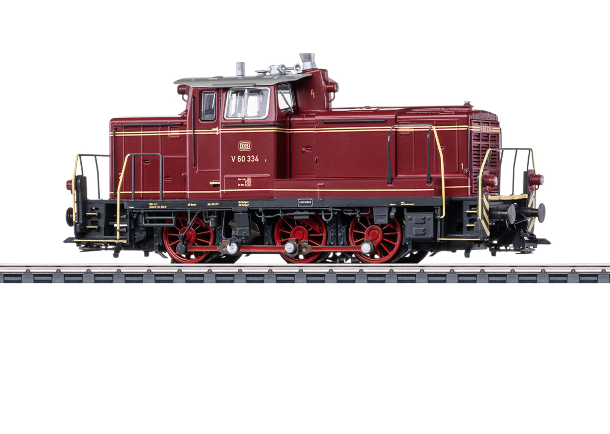 Märklin H0 38600 Diesellok BR V 60 334 der DB "mfx+ / Sound / Telex" - Neuheit 2025