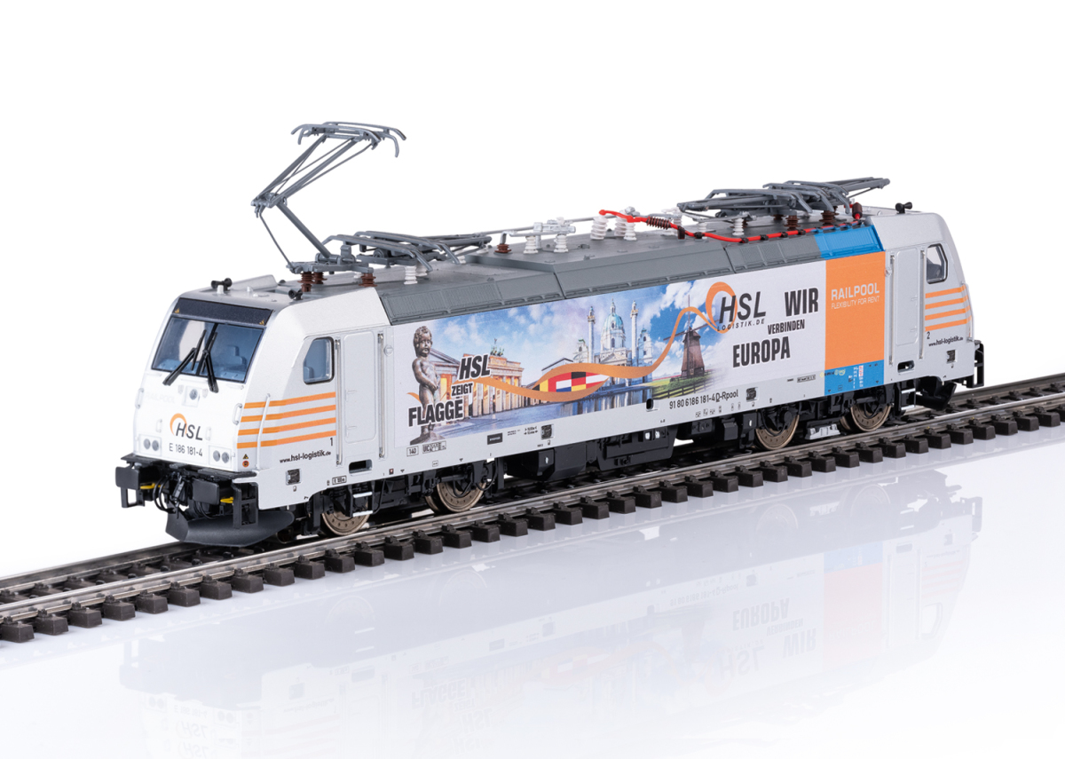 Märklin H0 38803 E-Lok BR 186 181-4 der HSL "mfx+ / Sound" - Neuheit 2025