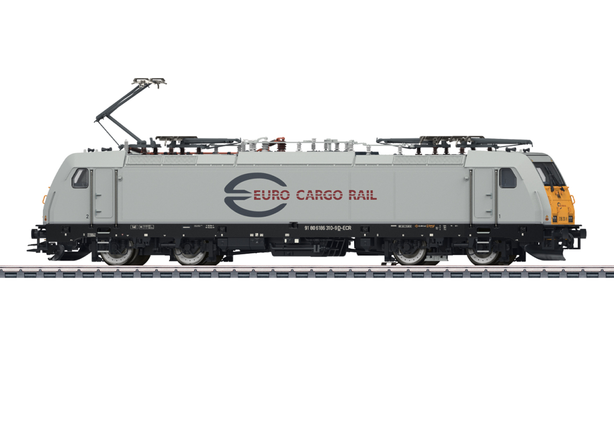 Märklin H0 38804 E-Lok BR 186 310-9 der ECR "mfx+ / Sound" - Neuheit 2025