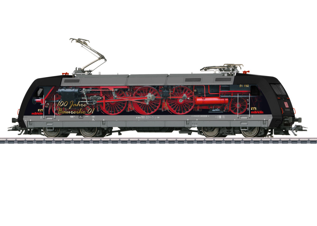 Märklin H0 39479 E-Lok BR 101 "Werbelok" der DB AG "mfx+ / Sound" - Sommerneuheit 2025 Märklin H0 39479 E-Lok BR 101 "Werbelok" der DB AG "mfx+ / Sound" - Sommerneuheit 2025