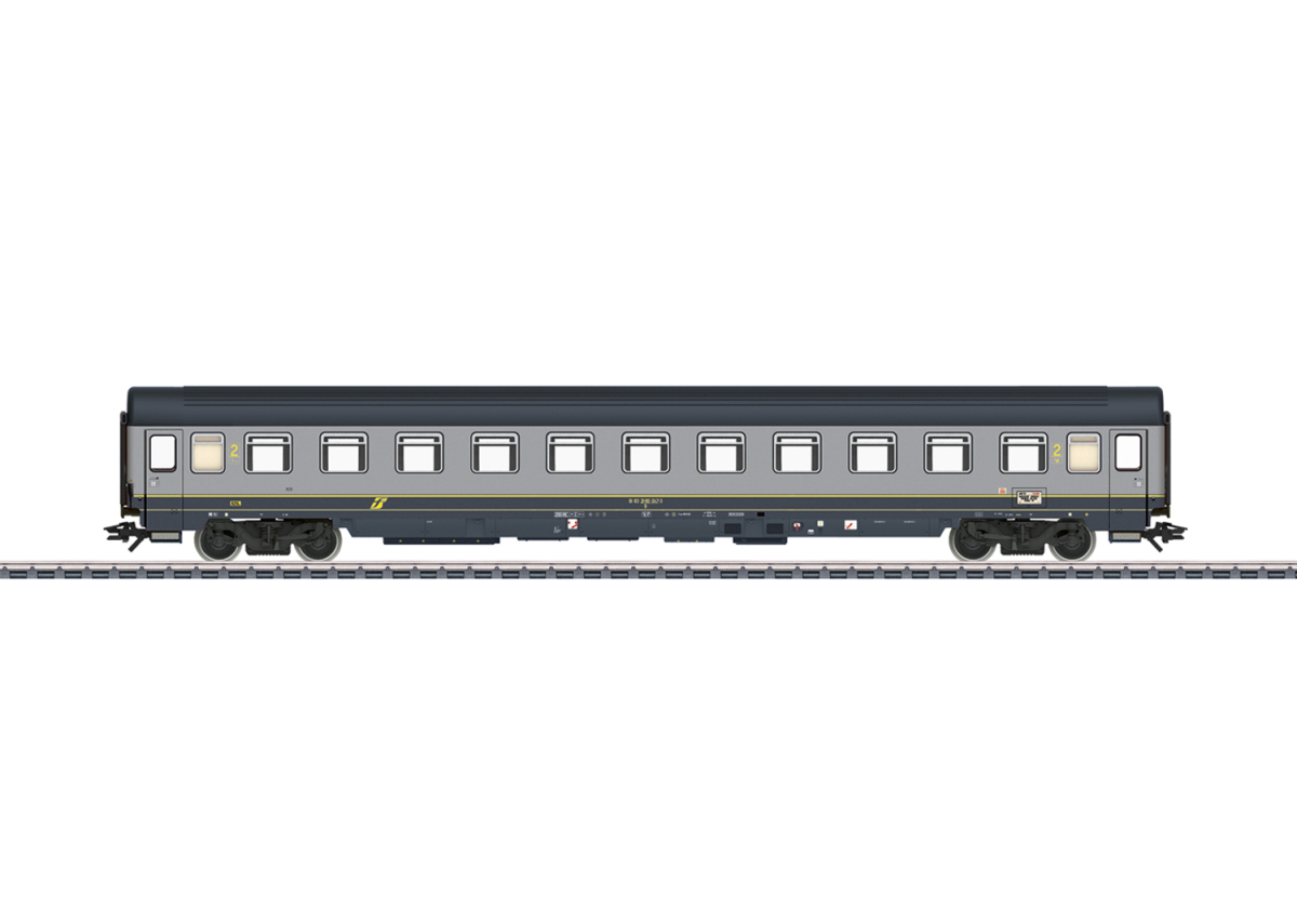 Märklin H0 42923 Abteilwagen 2. Klasse Bauart Bz Eurofima der FS - Neuheit 2025