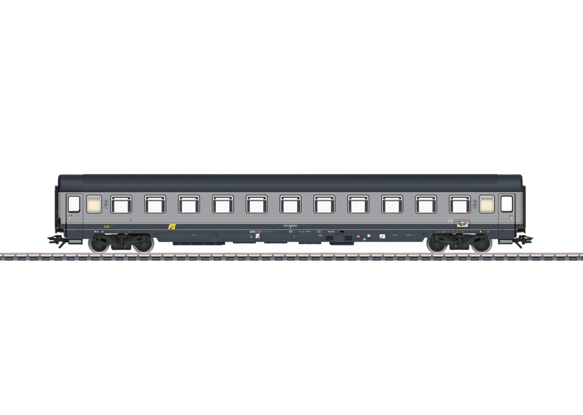 Märklin H0 42924 Abteilwagen 2. Klasse Bauart Bz Eurofima der FS - Neuheit 2025