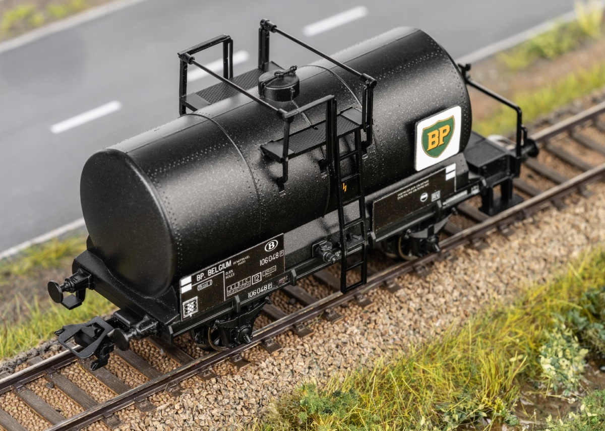 Märklin H0 46015 Oldtimer-Kesselwagen BP der SNCB - Herbstneuheit 2024