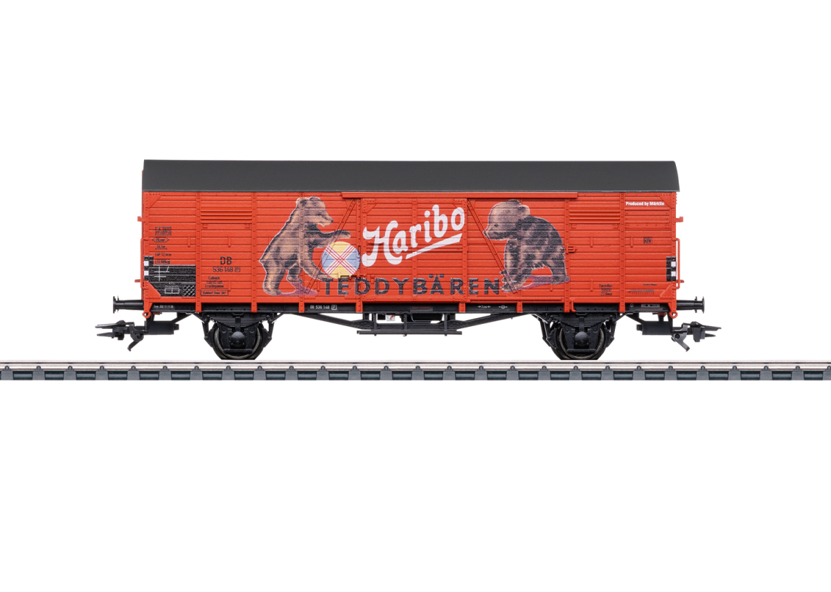 Märklin H0 46384 Güterwagen Gl "Haribo" der DB - Sommerneuheit 2025 Märklin H0 46384 Güterwagen Gl "Haribo" der DB - Sommerneuheit 2025