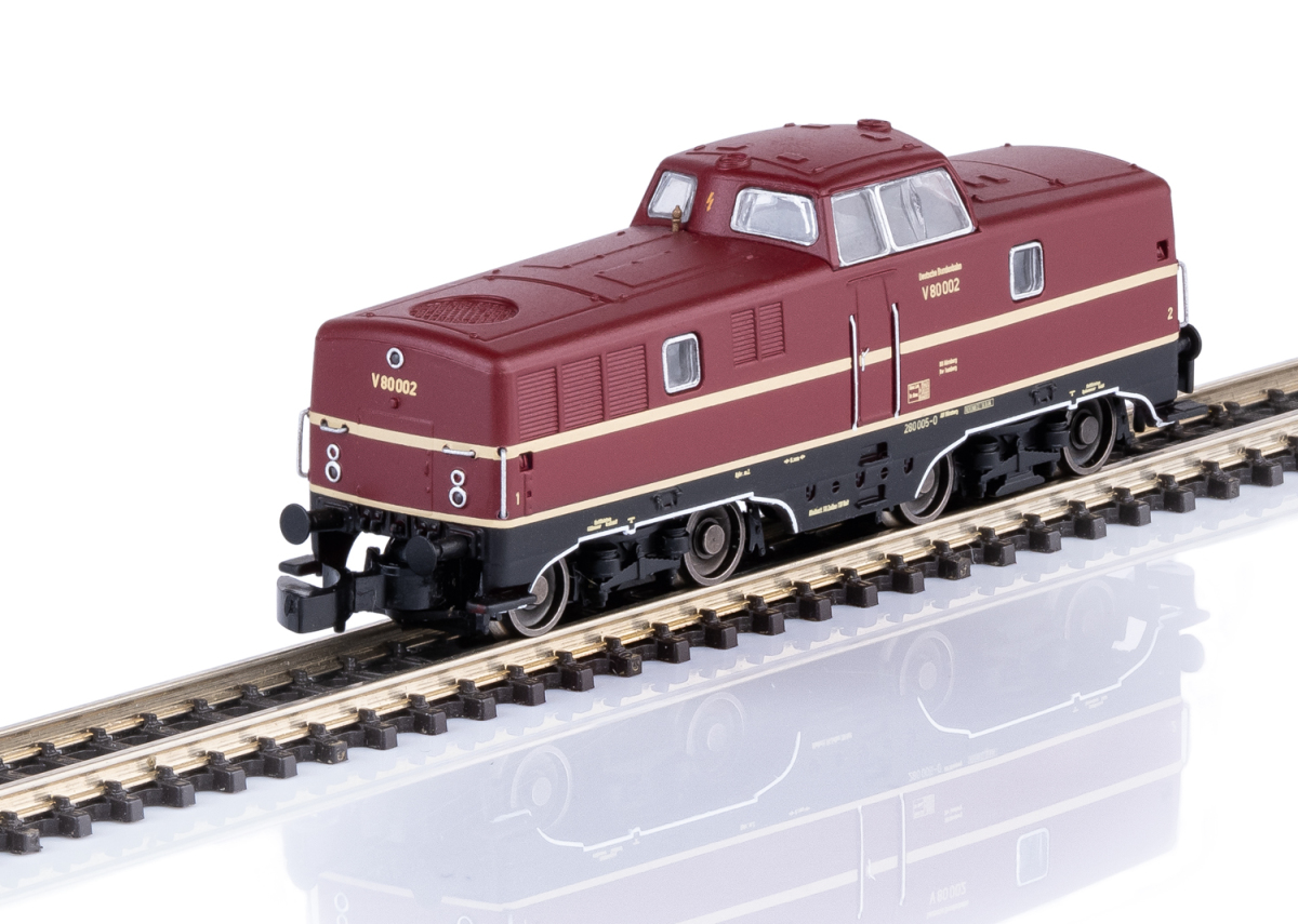 Märklin Z 88801 Diesellok V 80 Museum der DB - Sommerneuheit 2025 Märklin Z 88801 Diesellok V 80 Museum der DB - Sommerneuheit 2025