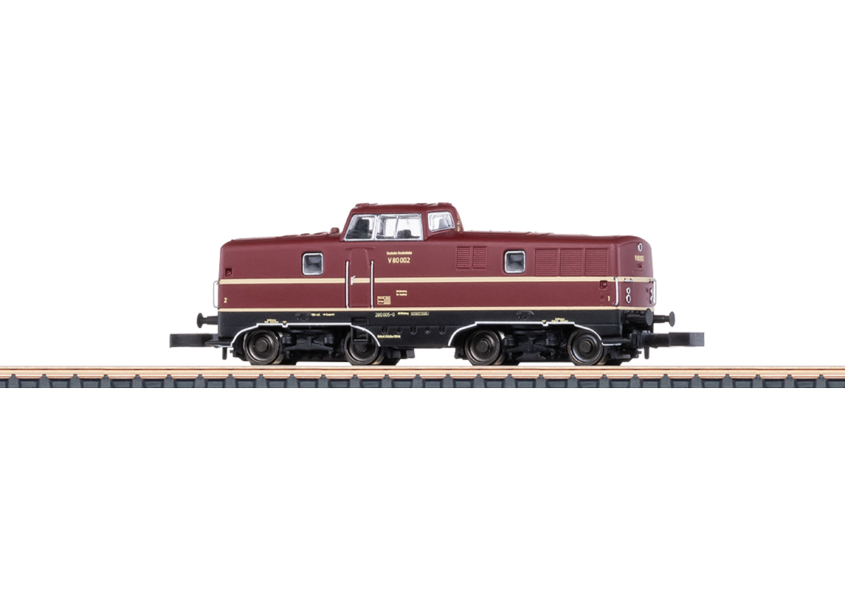 Märklin Z 88801 Diesellok V 80 Museum der DB - Sommerneuheit 2025 Märklin Z 88801 Diesellok V 80 Museum der DB - Sommerneuheit 2025