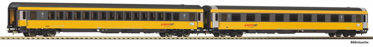 Piko H0 28323 2er Set Personenwagen Regiojet VI - Neuheit 2025