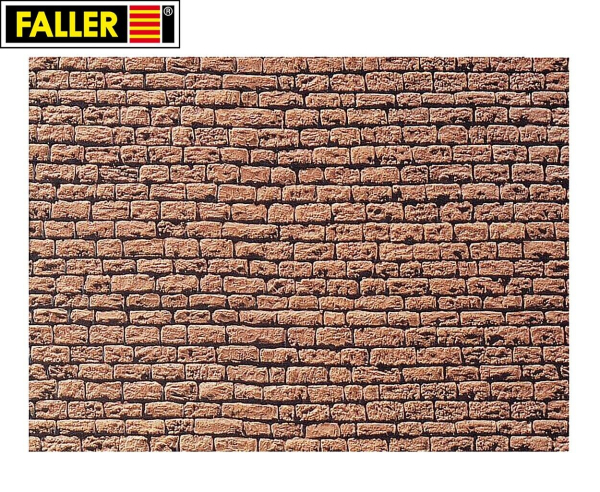 Faller H0 170620 Mauerplatte "Muschelkalk" (1m² - 60,48 €) 