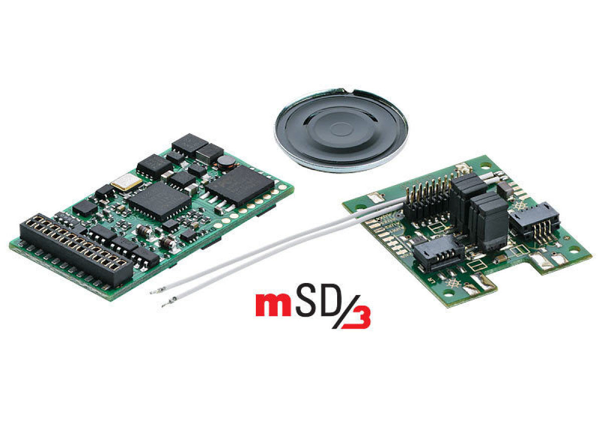 Märklin H0 60978 SoundDecoder mSD3 "für Start Up Dieselloks"