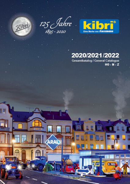 Kibri 99904 Gesamtkatalog 2020/2021/2022 deutsch 