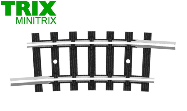 Minitrix / Trix N 14929 Gebogenes Gleis R2b 7,5° 