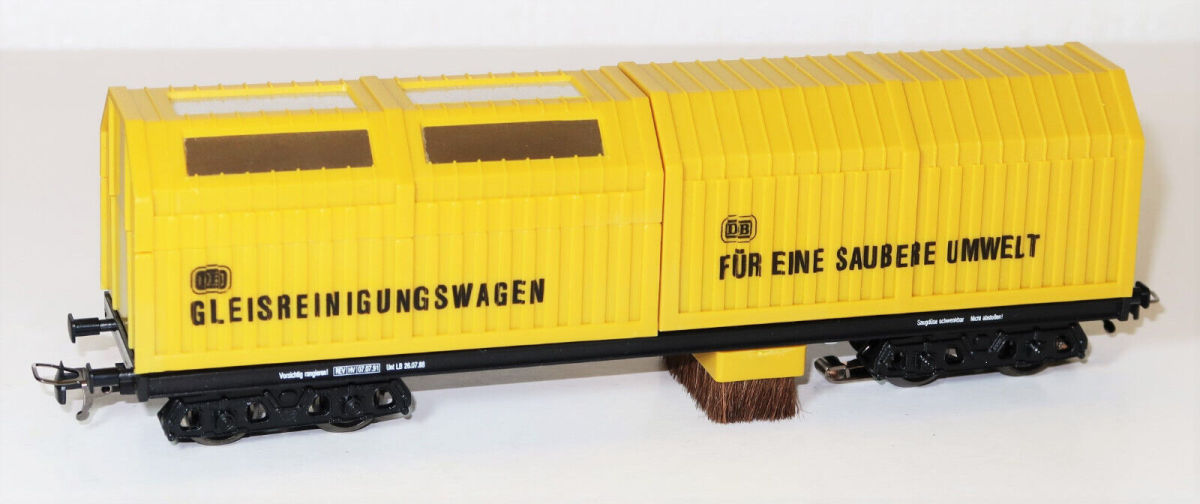 LUX H0 8830 Gleisstaubsaugerwagen AC-System mit Start-/Stop- Automatik 