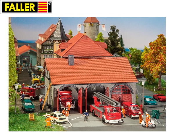 Faller H0 130162 Feuerwehrgerätehaus 