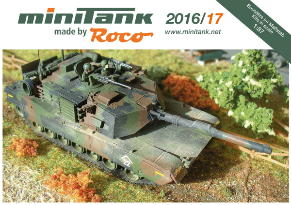 Roco 81812 Minitank-Gesamtkatalog 2016/2017 deutsch/englisch 