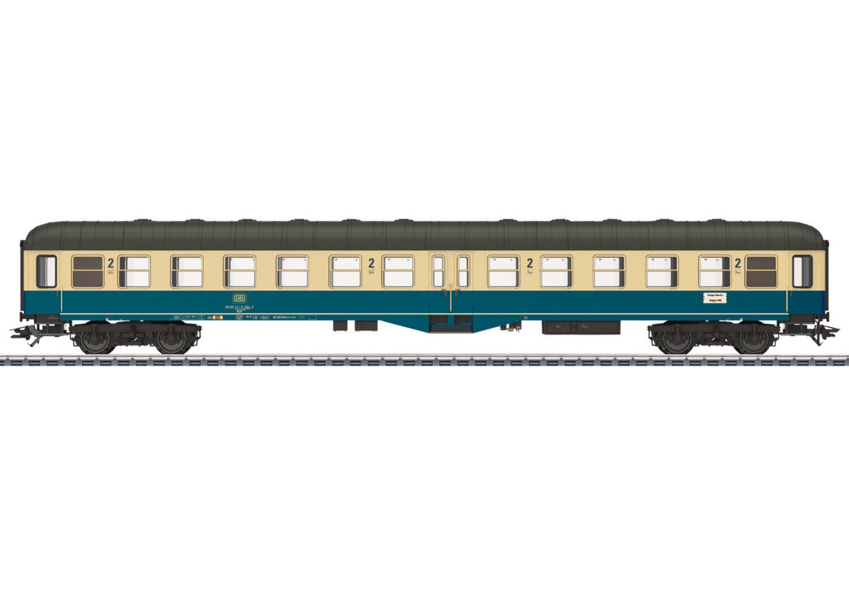 Märklin H0 43165 Personenwagen 2. Klasse der DB "LED-Innenbeleuchtung" 
