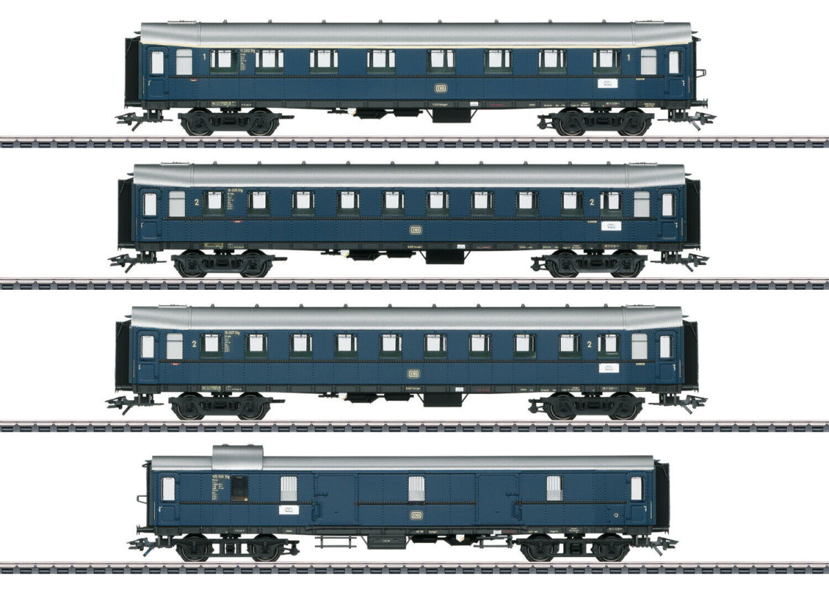 Märklin H0 42228 Schnellzugwagen-Set der DB zur BR E 17 (37064) 