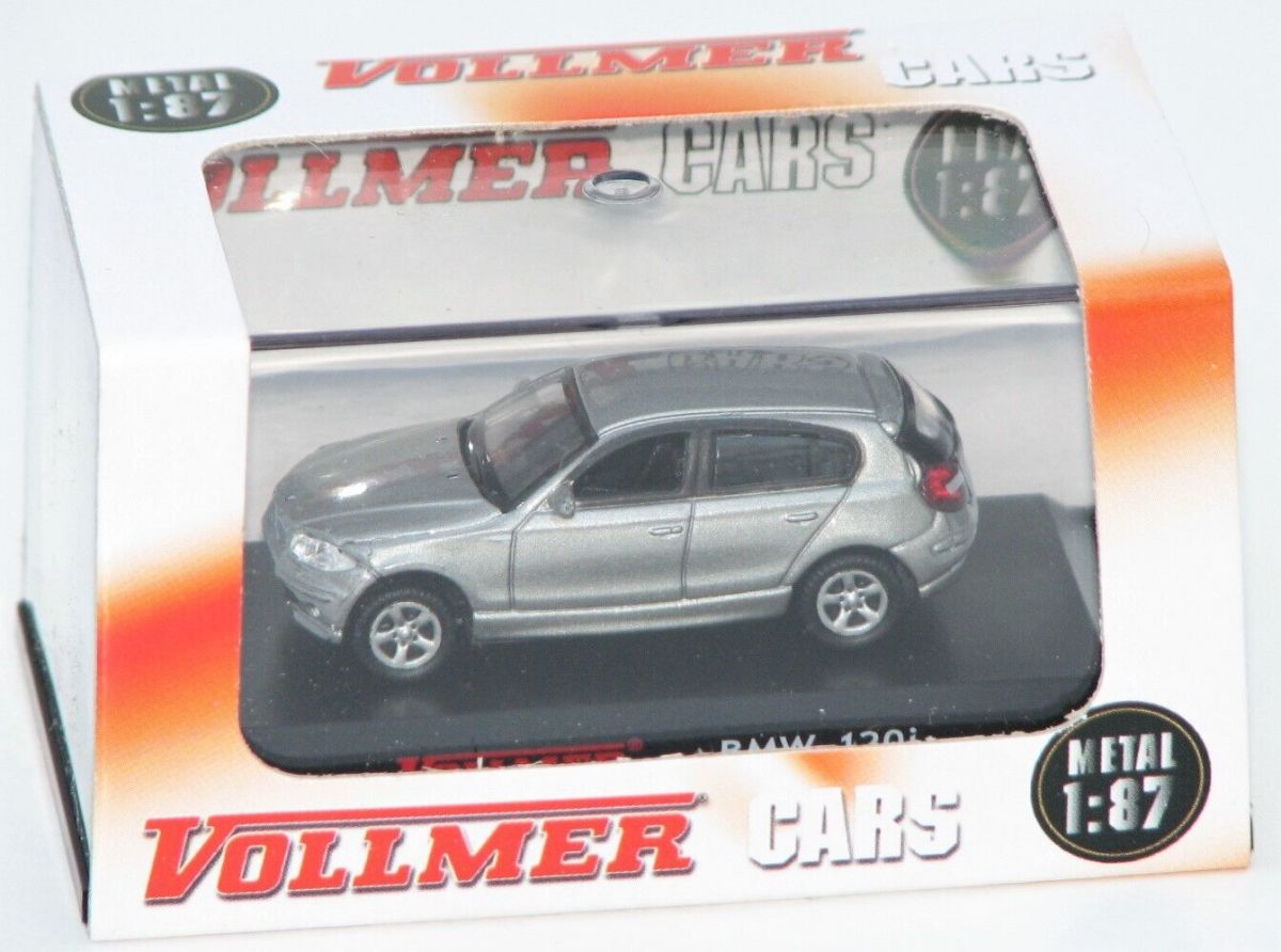 Vollmer Cars H0 1631 BMW 120i silber 