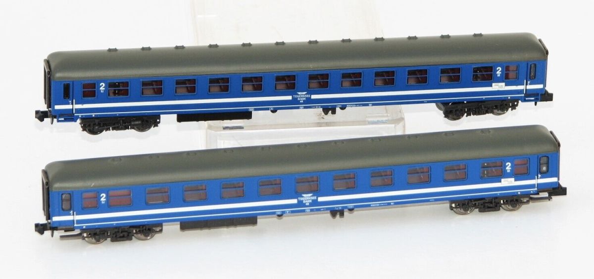 Minitrix N 11476-2 Personenwagen-Set der Tegernsee Bahn AG 