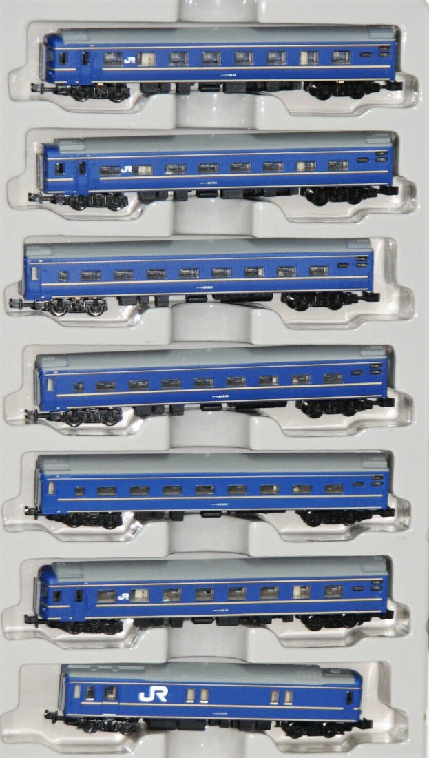 Rokuhan/NOCH Z T010-1/7297760 Wagen-Set Serie 24 Typ 25 Elm Hokutosei 