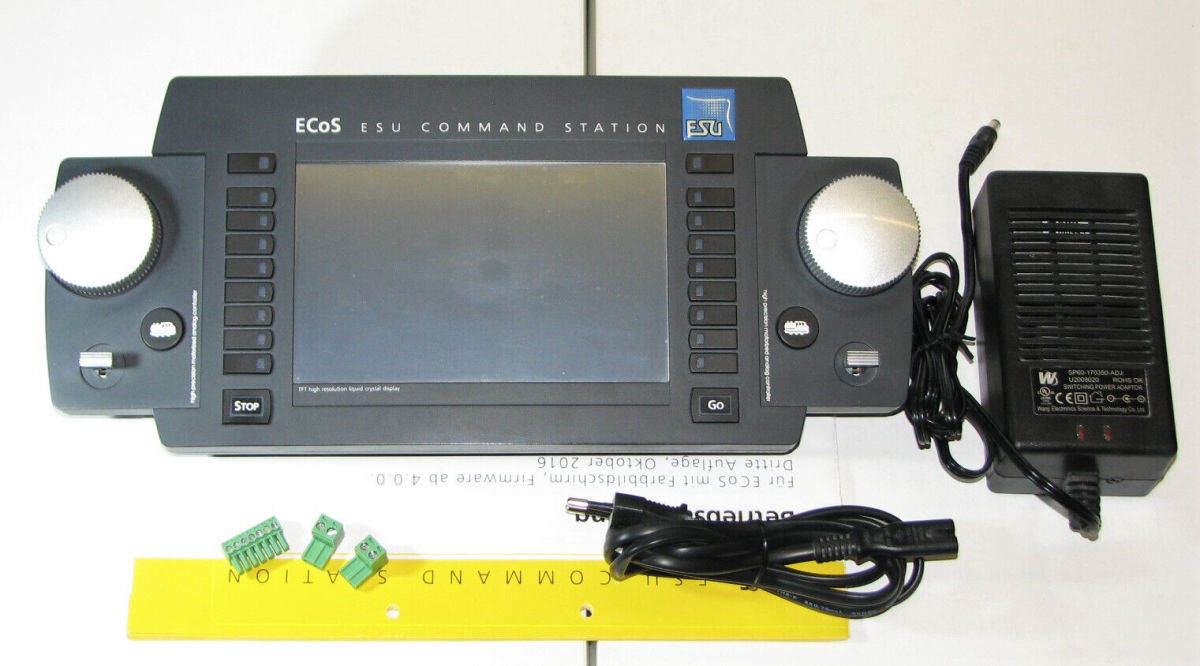 ESU 50200 ECoS Digitalzentrale Command Station 2 DCC/MM/SX/M4 