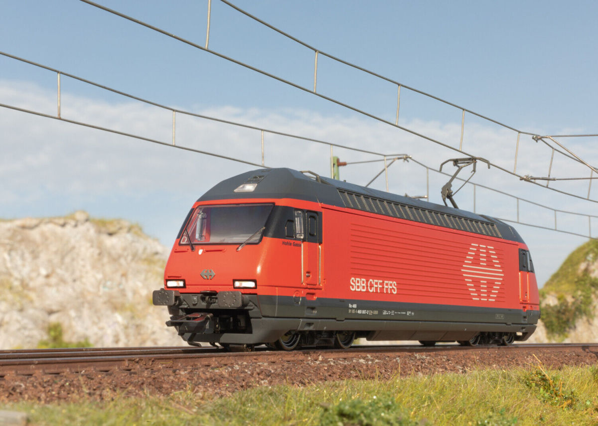 Märklin H0 39463 E-Lok Re 460 067-2 "Hohle Gasse" der SBB "mfx+ / Sound" - Neuheit 2023 Märklin H0 39463 E-Lok Re 460 067-2 "Hohle Gasse" der SBB "mfx+ / Sound" - Neuheit 2023