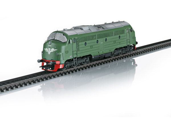 Märklin H0 39686 Diesellok Typ Di3 3.613 "NOHAB" der NSB "mfx+ / Sound" - Neuheit 2023 Märklin H0 39686 Diesellok Typ Di3 3.613 "NOHAB" der NSB "mfx+ / Sound" - Neuheit 2023