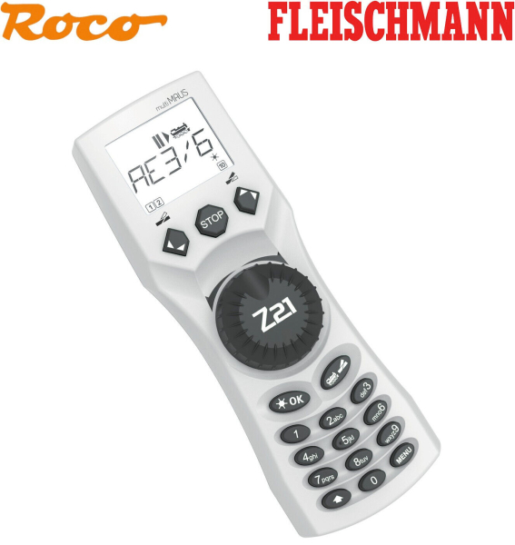 Roco/Fleischmann 10835 Multimaus Handregler mit Verbindungskabel 10756 