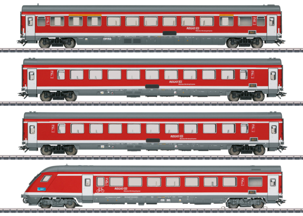 Märklin H0 42988 Wagen-Set München-Nürnberg-Express "LED-Beleuchtung"