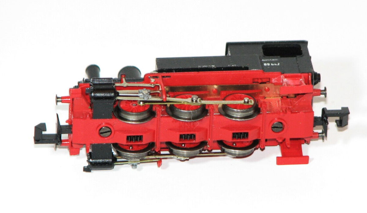 Minitrix N 12602 Dampflok BR 89 642 der DB Minitrix N 12602 Dampflok BR 89 642 der DB