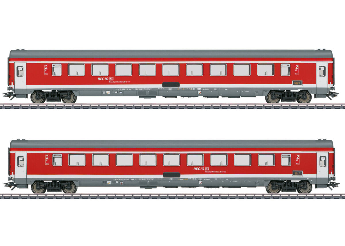 Märklin H0 42989 Wagen-Set München-Nürnberg-Express "LED-Beleuchtung" 