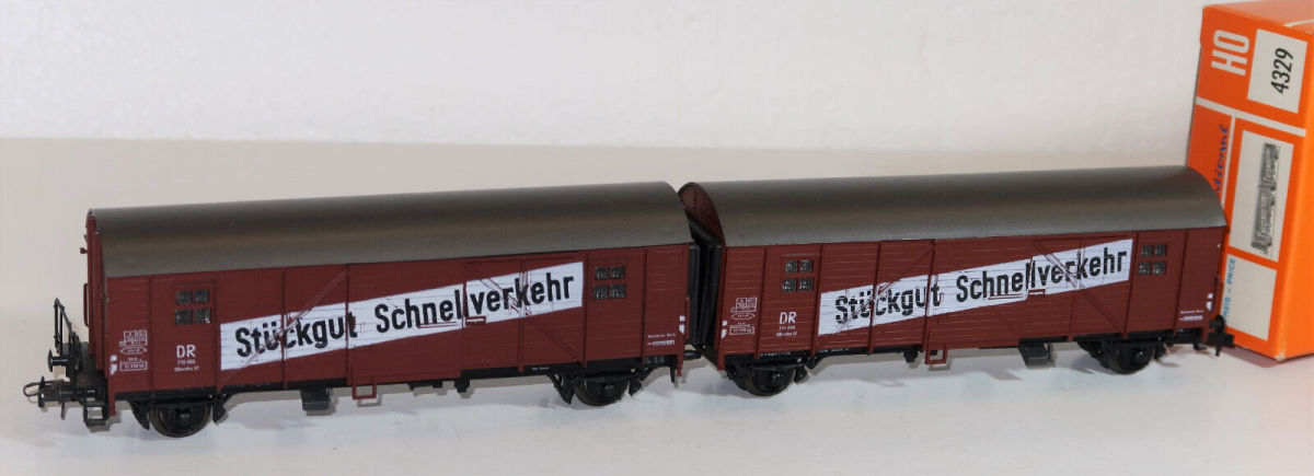 Roco H0 4329 Leig-Einheit "Stückgut-Schnellverkehr" der DR Roco H0 4329 Leig-Einheit "Stückgut-Schnellverkehr" der DR
