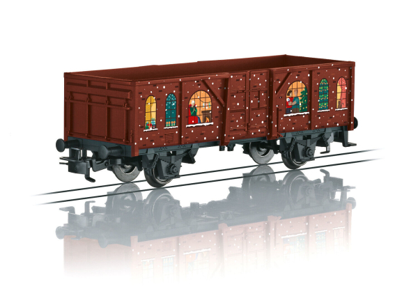 Märklin H0 44224 Offener Güterwagen "Weihnachtswagen mit Soundmodul" - Neuheit 2024