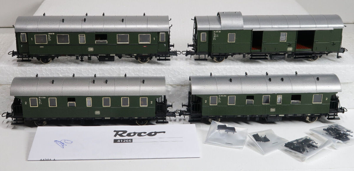 Roco H0 41266-2 Personenwagen-Set der DB 4-teilig 