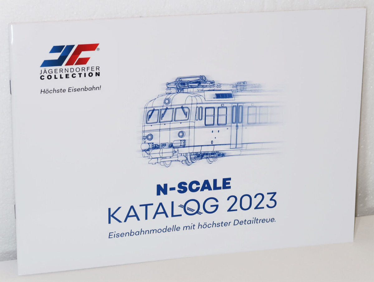 Jägerndorfer Katalog 2023 Spur N deutsch 