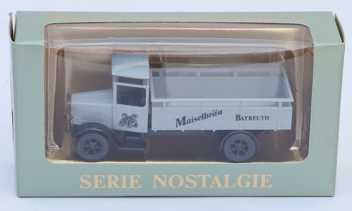 Roskopf 1:87 1002 Mercedes L5 1928 "Maiselbräu Bayreuth" 