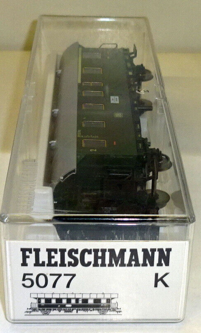 Fleischmann H0 5077 K Personenwagen 1./2. Kl. d. DB "Innenbeleuchtung"