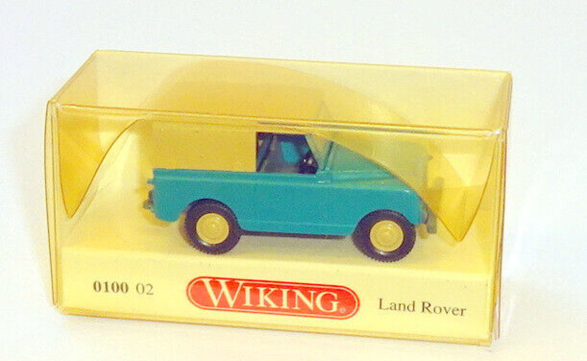 Wiking H0 010002 Land Rover hell-türkis 1:87 W10