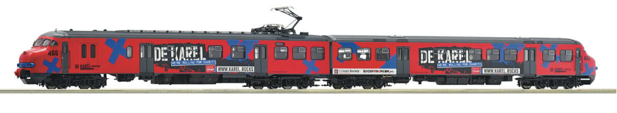 Roco H0 7720009 Triebzug Plan V 466 De Karel "AC für Märklin + Sound" 