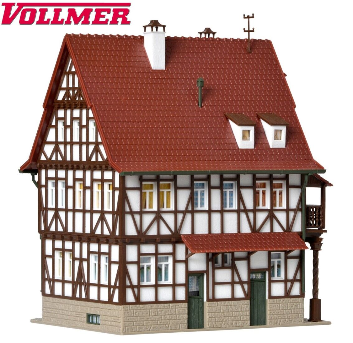 Vollmer H0 43732 Winzerhaus mit Hoftor 