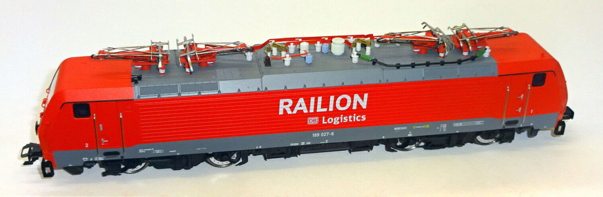 Märklin H0 39890 E-Lok BR 189 der DB / Railion "mfx / Signalhorn" 