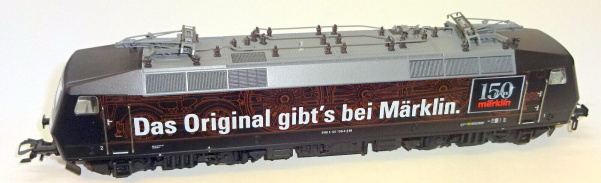 Märklin H0 37530 E-Lok BR 120 der DB "mfx / Bahnhofsansage / Signal" 