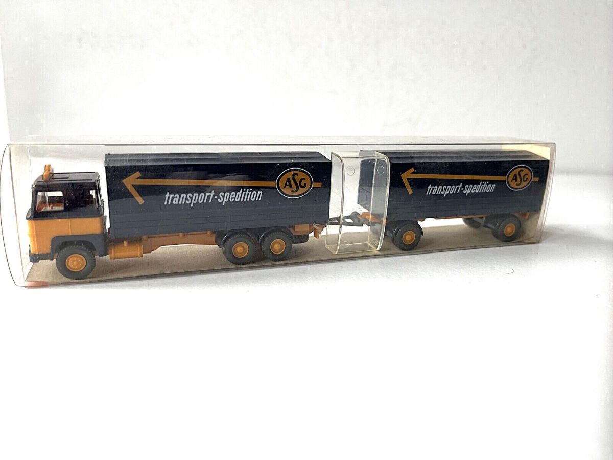 Wiking 1:87 2460 Scania Fernlastzug ASG A15