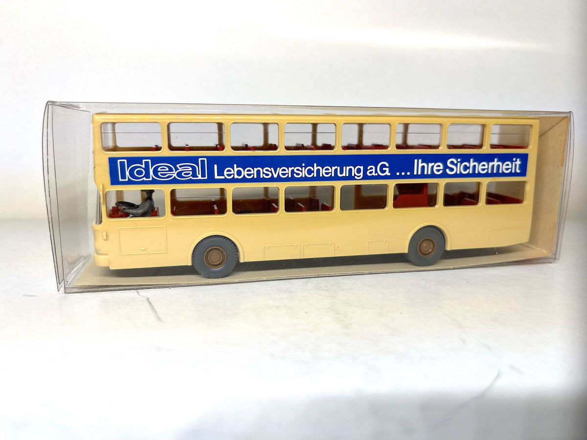 Wiking 1:87 730 MAN Berliner Doppeldecker Ideal Lebensvers. A115