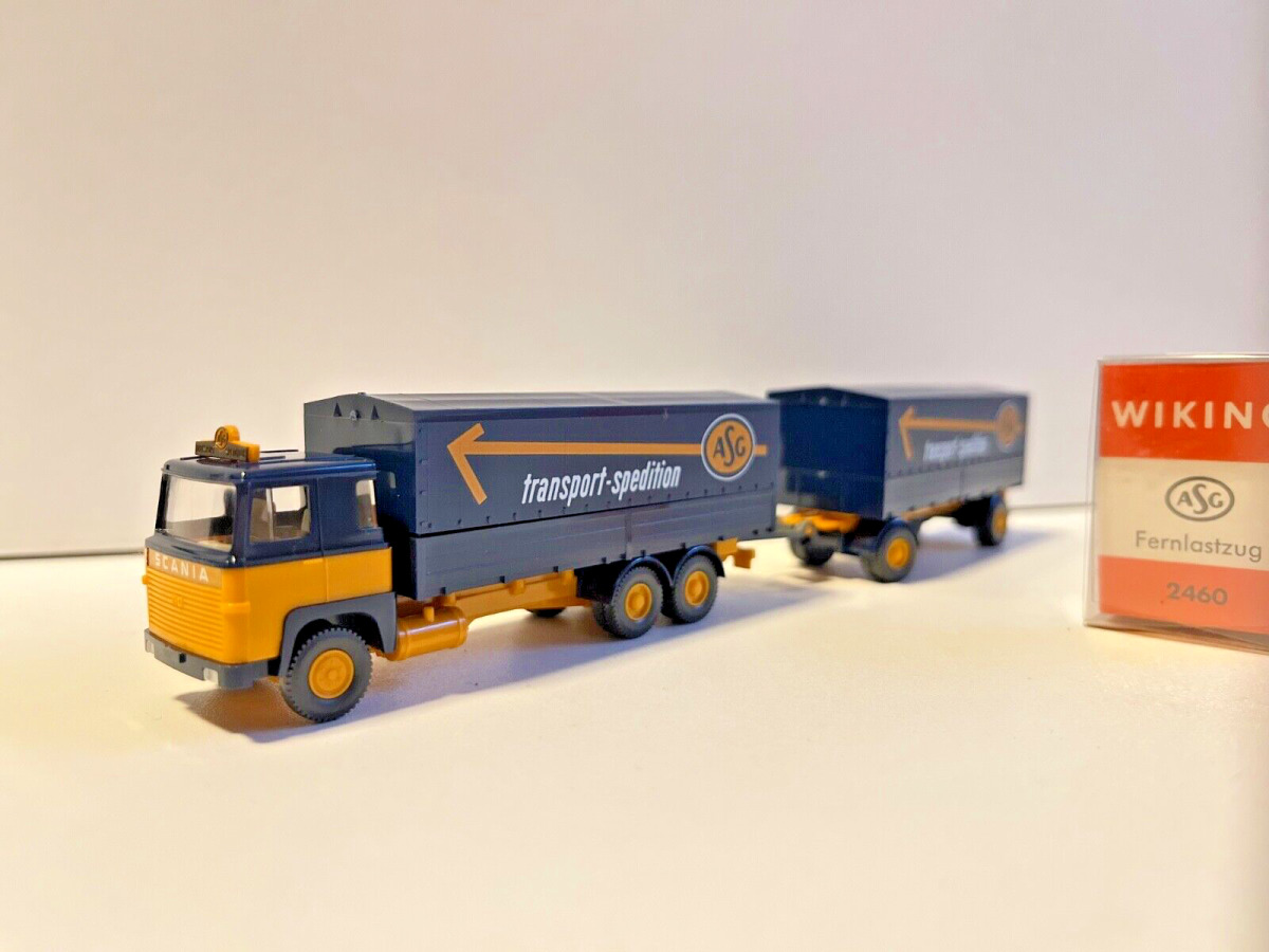 Wiking 1:87 2460 Scania 110 Fernlastzug A79