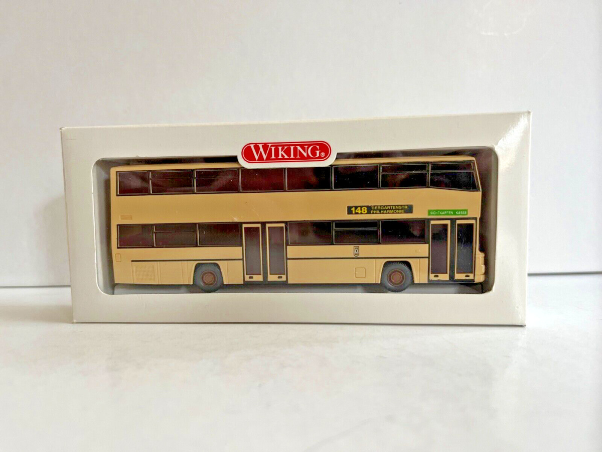 Wiking 1:87 73101 MAN Doppeldeckerbus 148 Tiergartenstrasse  A196