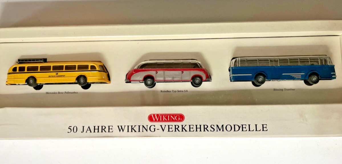 Wiking 1:87 50 Jahre Wiking Verkehrsmodelle Set A726 Wiking 1:87 50 Jahre Wiking Verkehrsmodelle Set A726