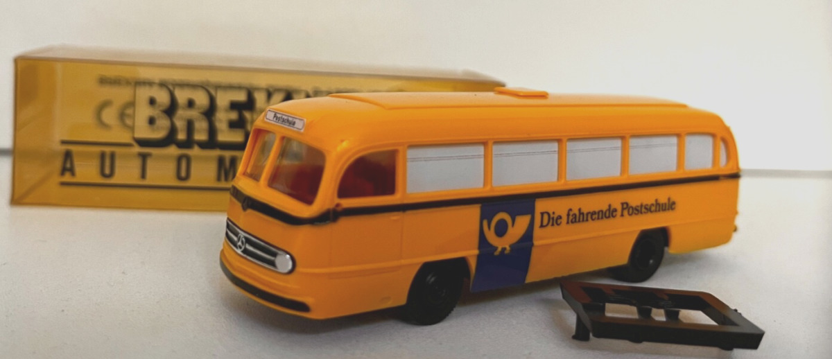 Brekina 1:87 5208 MB O321 Die fahrende Postschule A811 Brekina 1:87 5208 MB O321 Die fahrende Postschule A811
