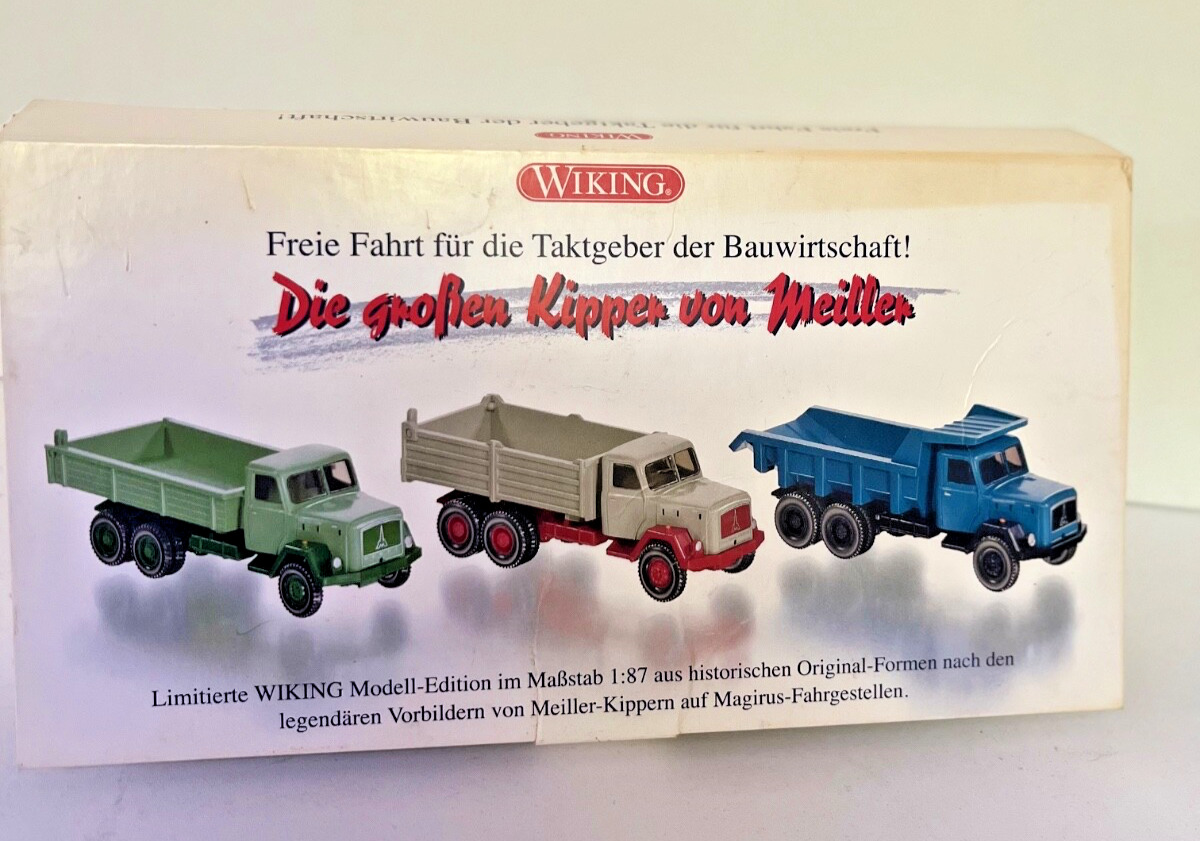 Wiking 1:87 099086 Die großen Kipper von Meiller A891 Wiking 1:87 099086 Die großen Kipper von Meiller A891